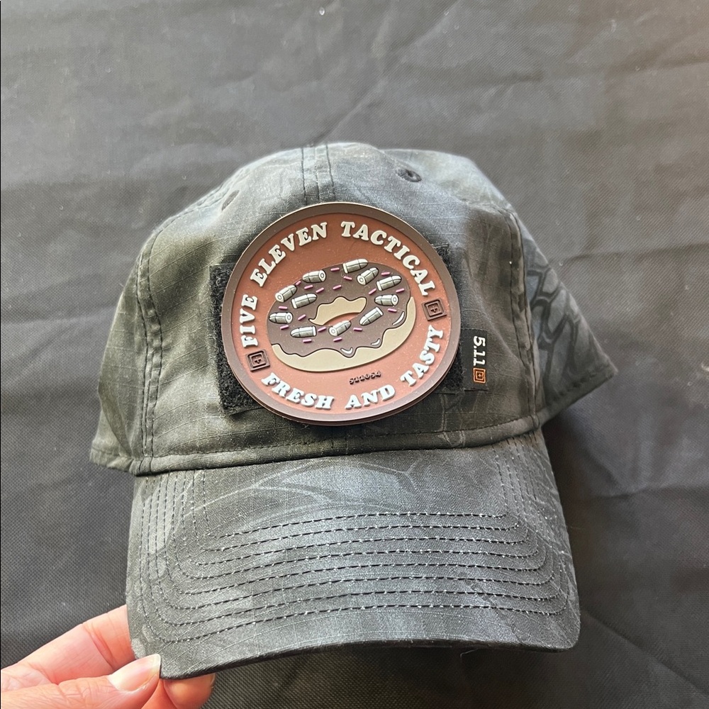 5.11 Tactical Black Hat with Removable Patch